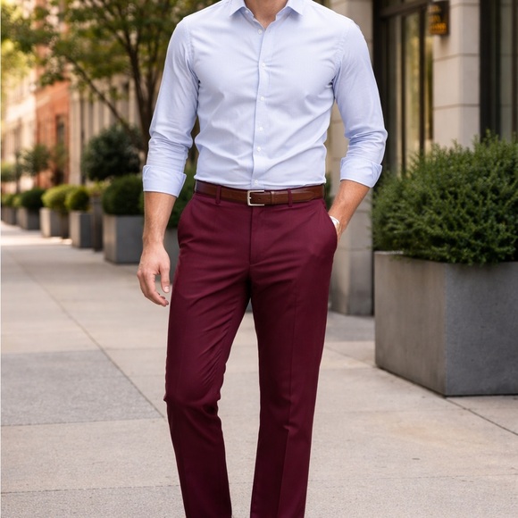 Brooks Brothers Burgundy Chinos - Picture 9 of 9